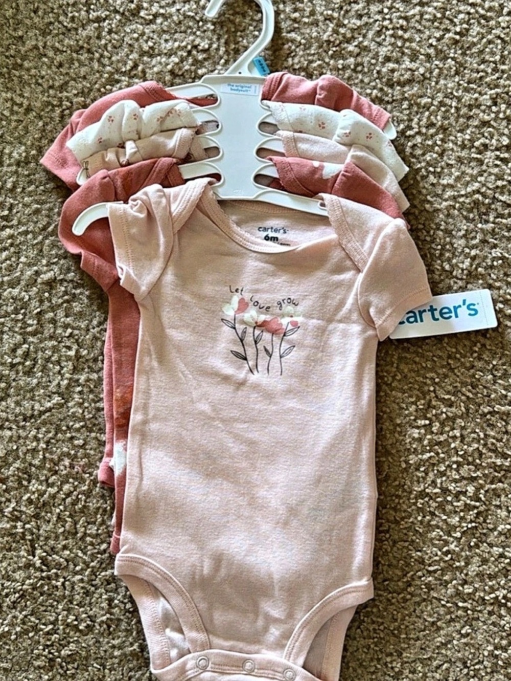 Carter's 5-Pack Short-Sleeve Bodysuits